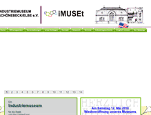 Tablet Screenshot of industriemuseum-schoenebeck.de